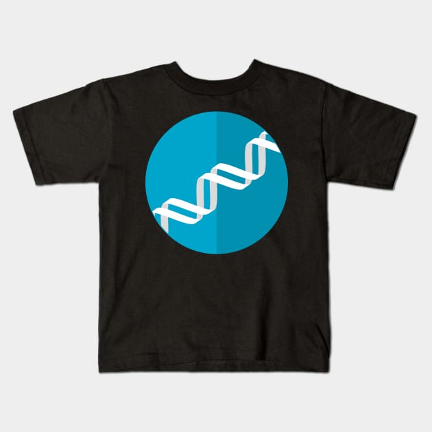 My DNA Scientific Research Kids T-Shirt by ballhard